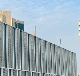 Motilal Oswal Façade Glazing Head Office Terrace