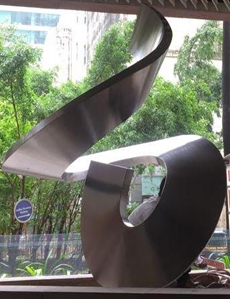 Lodha Splendora,  Public Area Sculpture SS 316 Metal Sculpture